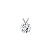 Diamond Pendant 14k White gold