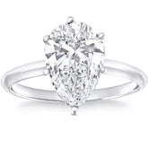 IGI Certified 1 - 5 CT E/VS1 Pear Shape Diamond Engagement 14k Ring Lab Grown