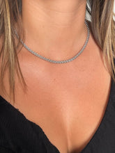 Solid 925 Sterling Silver Italian 3mm Popcorn Chain Necklace