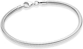 925 Sterling Silver Italy 2.5mm Round Snake Chain Bracelet Anklet 7" 8" 9'' 10''