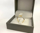 IGI Certified 4.00 CT E/VS1 Emerald Cut Lab Grown Diamond Engagement Ring 14k