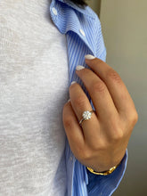 3.00 Ct D VS1 Round Solitaire Lab Grown Diamond Ring IGI Certified 14 White Gold