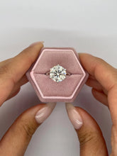 IGI Certified 4.00 Carat E VS1 Lab Grown Diamond Engagement Ring 14k White Gold