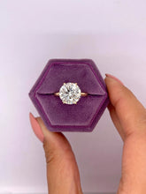 4.00 Ct D VS1 Round Solitaire Lab Grown Diamond Ring IGI Certified 14 White Gold