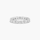 3.00 Carats Lab Grown Eternity Band Diamond D/F VS 14k White Gold