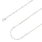 925 Sterling Silver 0.7mm Silver Box Chain