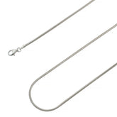 925 Sterling Silver 1.6mm Round Snake Chain