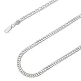 925 Sterling Silver 3.6mm Rambo Chain