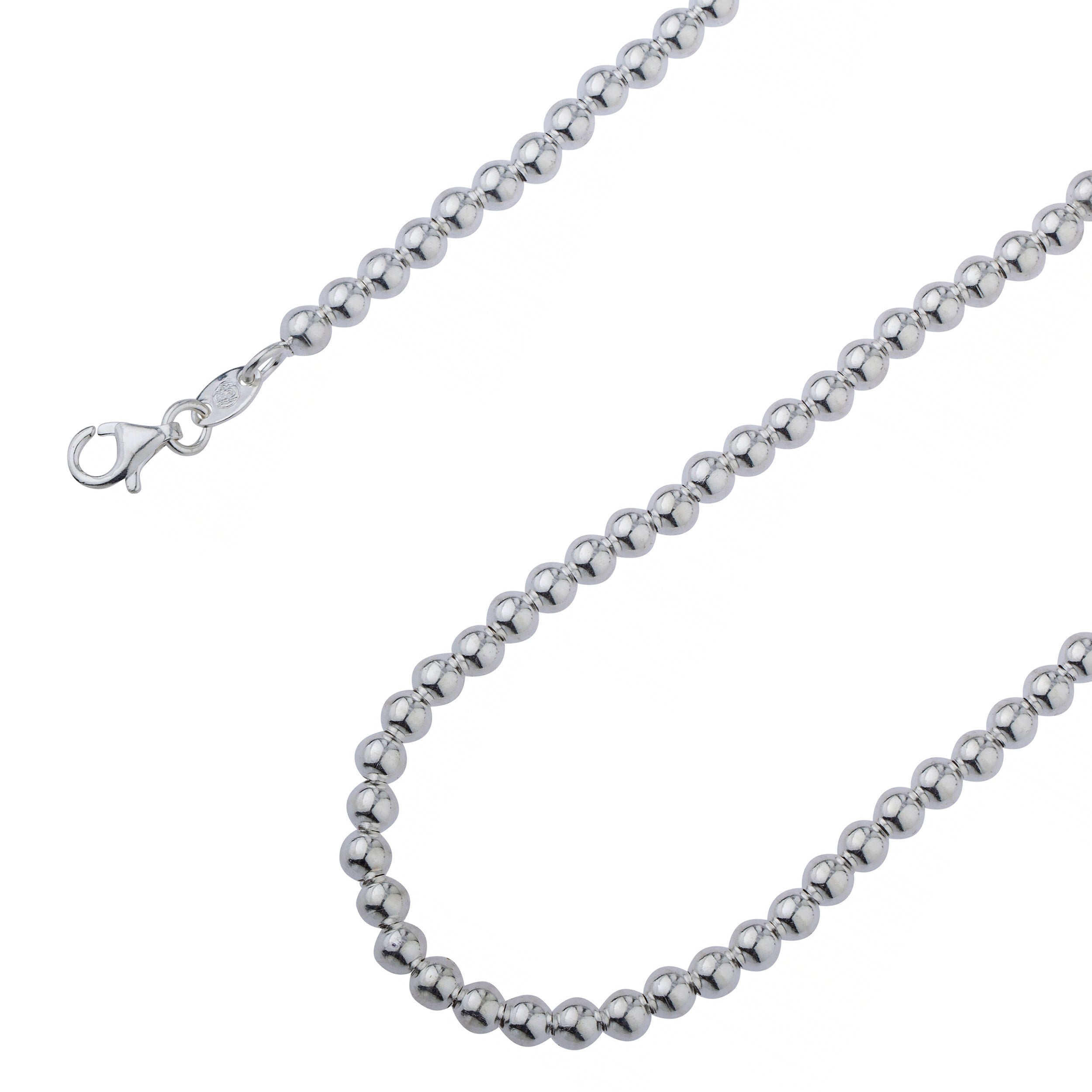 925 silver ball chain on sale