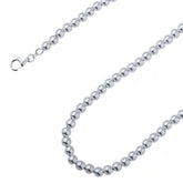925 Sterling Silver 5mm Ball Bead Chain