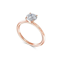IGI Certified 2.00 Carat D VS1 Lab Grown Diamond Engagement Ring 14k Rose Gold