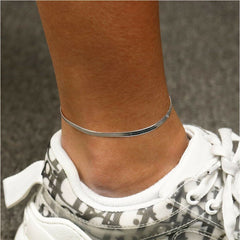 3.50mm Flexible Herringbone Bracelet 925 Sterling Silver Anklet