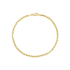 10K Gold Rope Bracelet