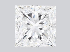 Lab Grown 3.00 Ct PRINCESS Cut IGI Certified CVD Diamond G Color VS2 Clarity