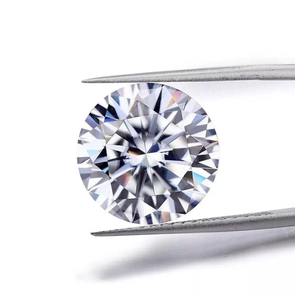 Lab Grown 1 Ct Round Cut E Color VS1 Clarity STONE IGI Certified CVD DIAMOND