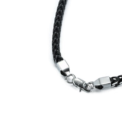 316L Stainless Steel 2-Tone Square Franco Chain Necklace – 6mm