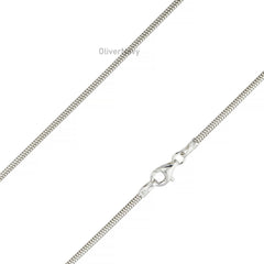 Solid Sterling Silver Italian Snake Chain Necklace REAL 925 1.6mm Italy