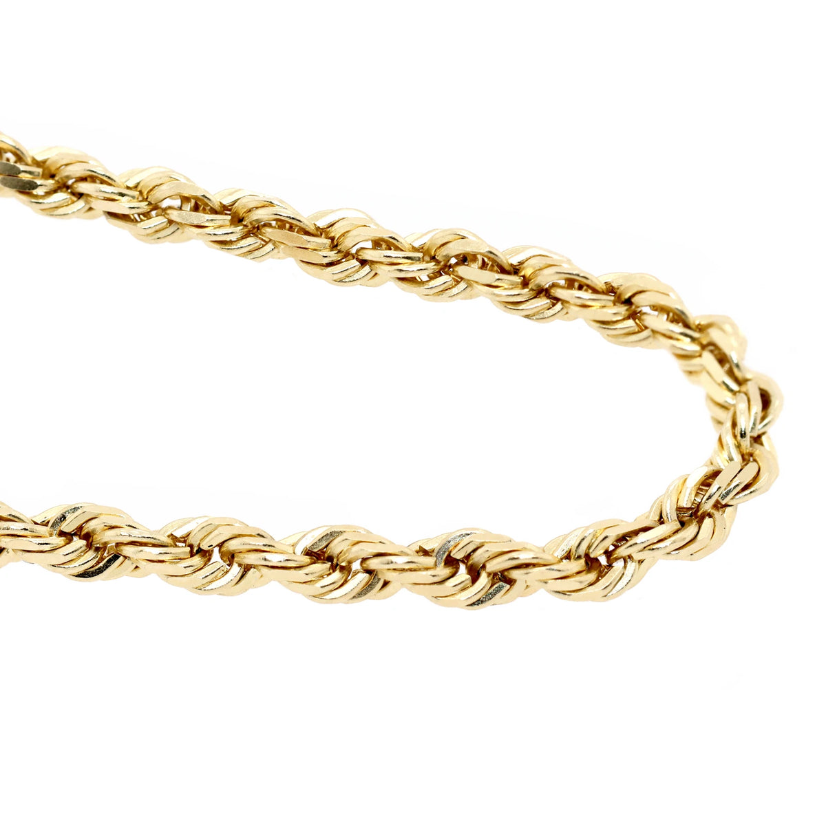 14K Solid Yellow Gold Paperclip Gold Hoops 28mm
