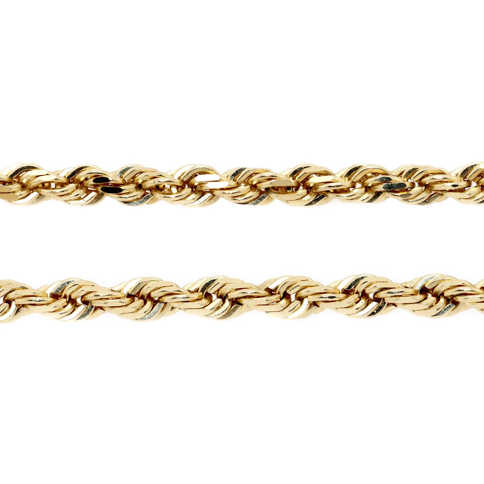 14K Solid Yellow Gold Paperclip Gold Hoops 28mm