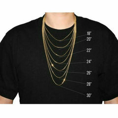 Solid 925 Sterling Silver Italian Rope Chain Mens Necklace 12.5mm - Diamond Cut