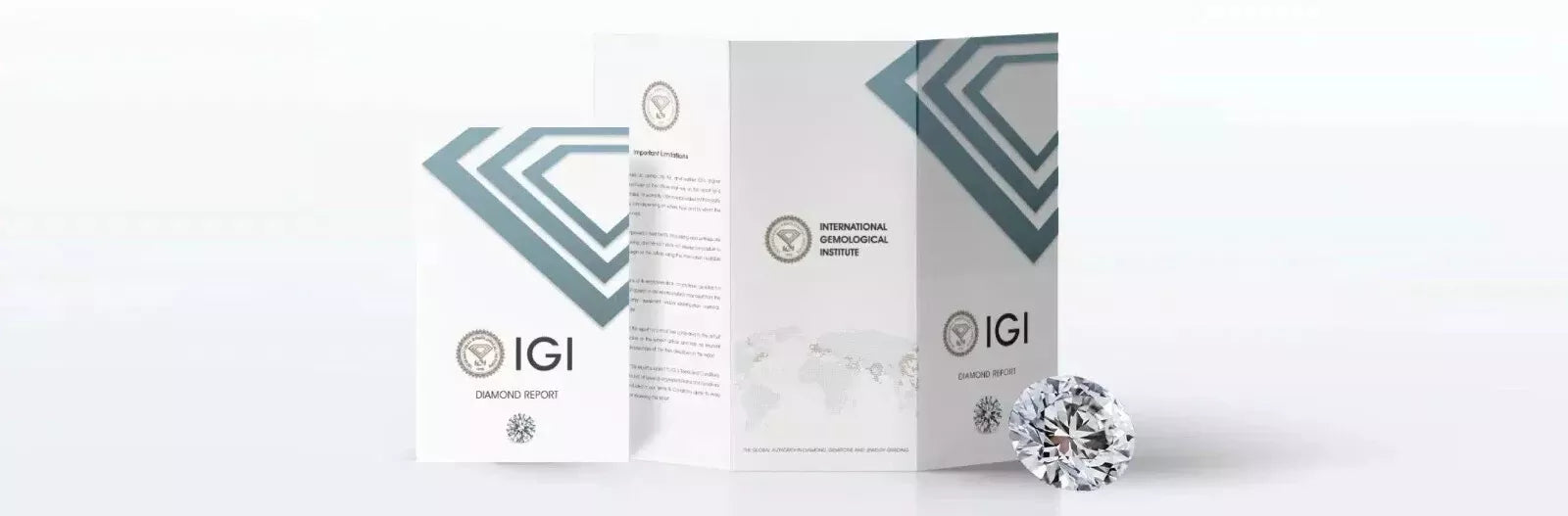 IGI Certified Lab Grown Floating Diamond Pendant Necklace 3.00 Carat 14k E VVS2