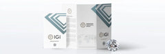 IGI Diamond Stud Earrings 1 - 3 Carat Lab Grown Solitaire D/E VS - 14k Gold