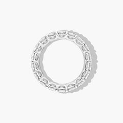 3.00 Carats Lab Grown Eternity Band Diamond D/F VS 14k White Gold