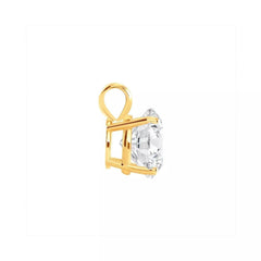 IGI 3.00 Carat Lab Grown Diamond Solitaire Pendant 14k Gold Color E VS1