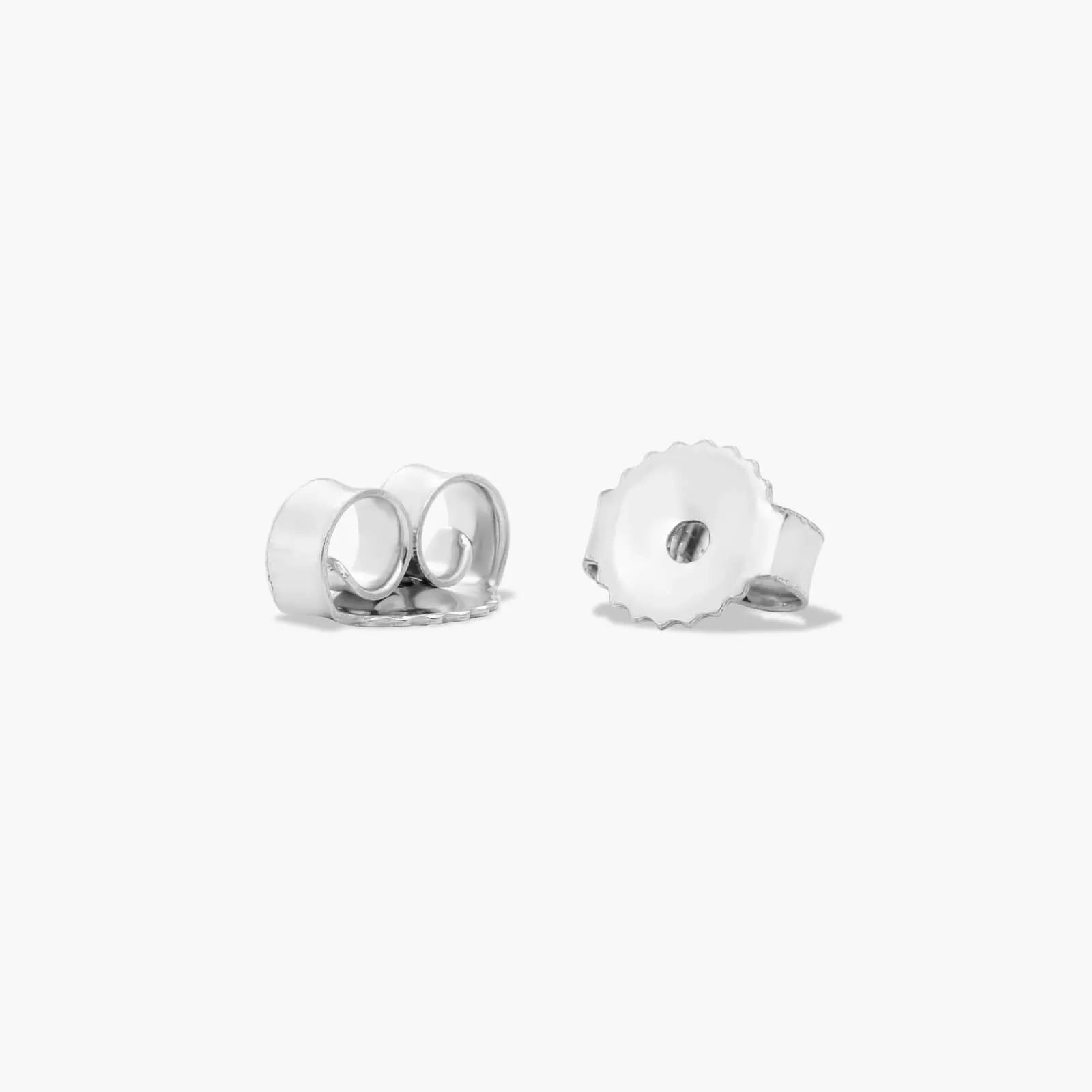 2.00 Ct D VVS2 Round Cut Lab Grown Diamond Stud Earrings 14k Push Backs IGI
