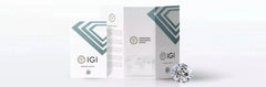 IGI 3.00 Carat Lab Grown Diamond Solitaire Pendant 14k Gold Color E VS1