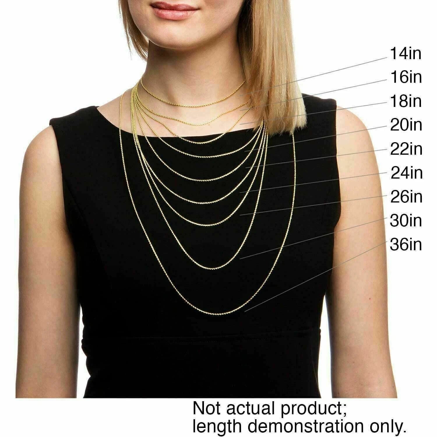 14k Gold Plated Over 925 Sterling Silver Italian Rope Chain Diamond-Cut 2.00mm