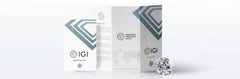 14K Gold Lab Grown Diamond Stud Earrings IGI Certified 0.50 Ct-1.50 Ct D/F VS1