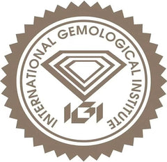 IGI Round 3 Carat Lab Grown/CVD Diamond Solitaire Stud Earrings D VVS Platinum