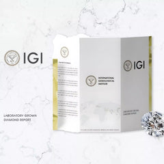14K Gold Lab Grown Diamond Stud Earrings IGI Certified 0.50 Ct-1.50 Ct D/F VS1