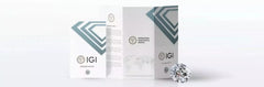 IGI Lab Grown Diamond E VS1 3.00 Carat Round Solitaire Pendant Necklace 14K