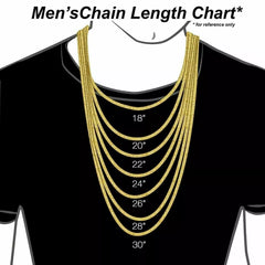 14k Gold Plated Over 925 Sterling Silver Italian Rope Chain Diamond-Cut 2.00mm