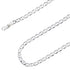 925 Sterling Silver 4.5mm Flat Mariner Gucci Chain