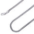 925 Sterling Silver 4mm Franco Wheat Chain