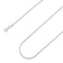 925 Sterling Silver 2mm Twisted Margarita Rock Chain