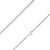 925 Sterling Silver 1.6mm Round Snake Chain