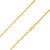 925 Sterling Silver 2mm Miami Cuban Gold Plated Chain