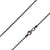925 Sterling Silver 2mm Ball Bead Oxidized Chain