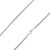 925 Sterling Silver 2.5mm Round Snake Chain