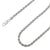925 Sterling Silver 3.6mm Solid  Rope Diamond Cut Silver Chain