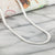 925 Sterling Silver 6mm Solid Oval Herringbone Silver Chain