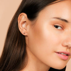 14K  Rose Gold Ball Earrings 3mm-8mm