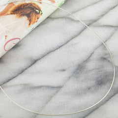 925 Sterling Silver 1mm Round Omega Chain