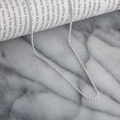  925 Sterling Silver 2.2mm Ball Bead Chain