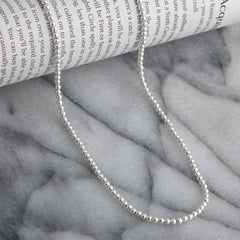 925 Sterling Silver 3mm Ball Bead Chain