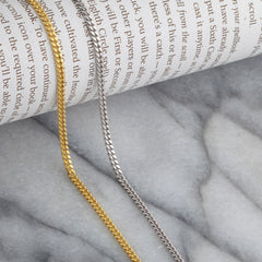 925 Sterling Silver 3mm Miami Cuban Rhodium Chain